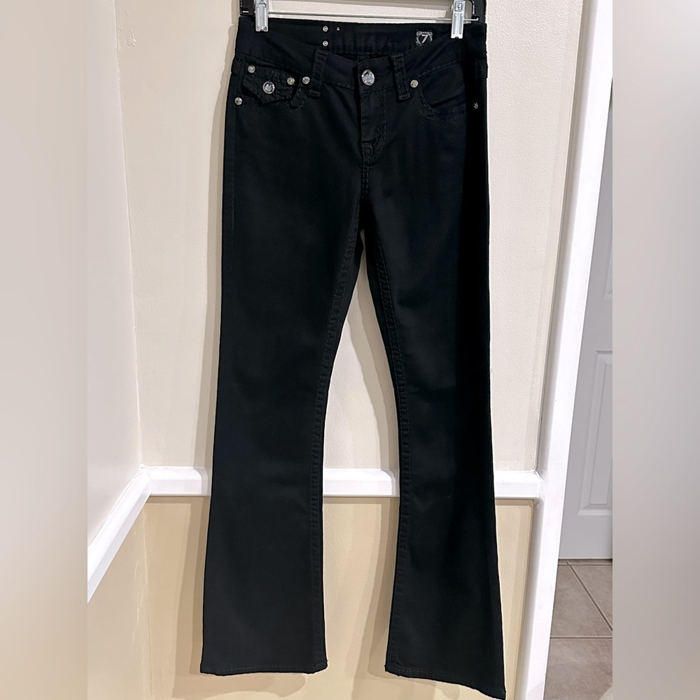 Jeweled Bootcut Jeans - Picture 3 of 12